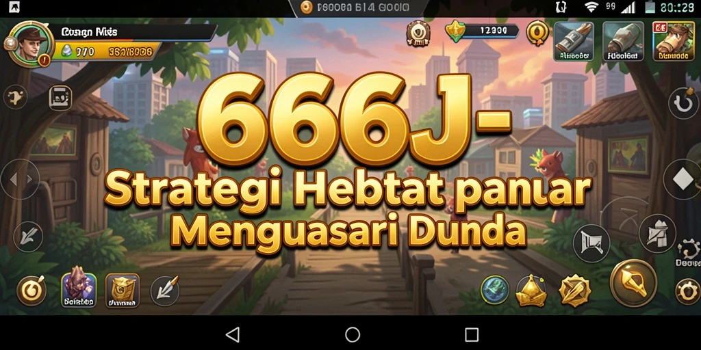 Tampilan gameplay 666J yang menegangkan dan penuh strategi.