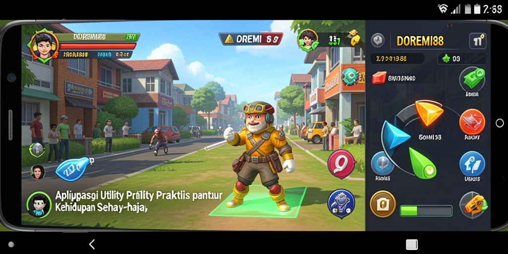 Tampilan antarmuka DOREMI88 yang ramah pengguna.
