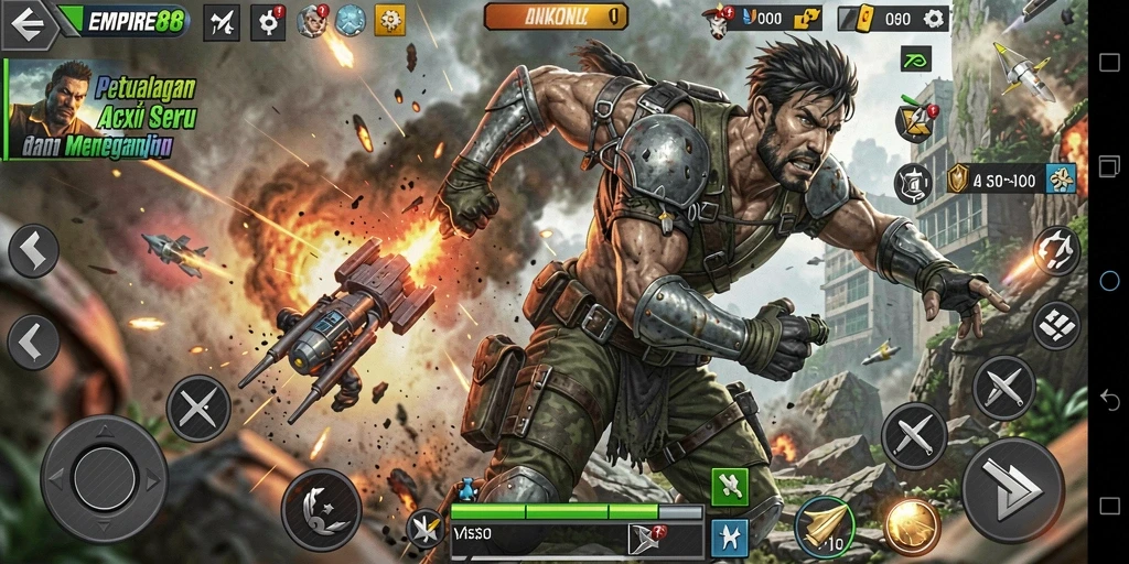 Tampilan gameplay seru dari EMPIRE88 yang penuh aksi.