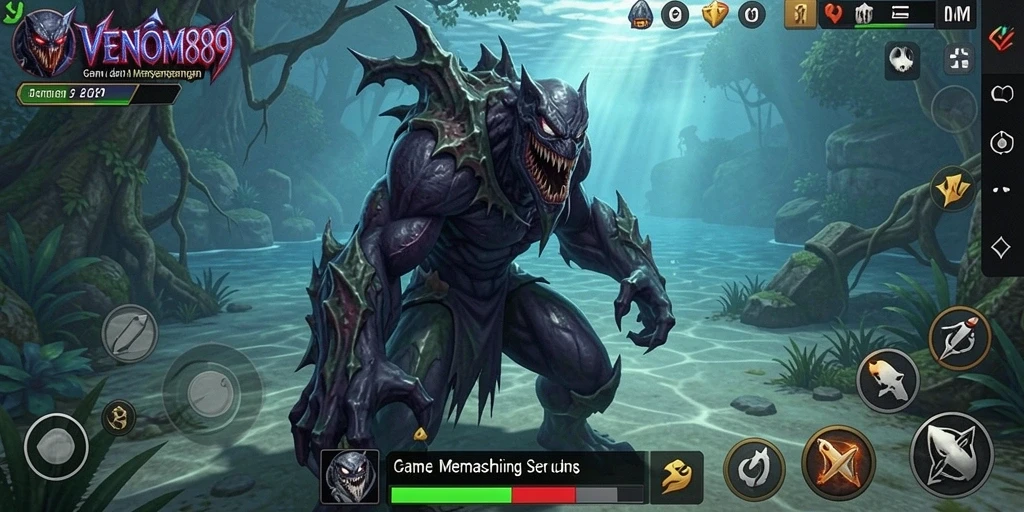 Gameplay seru memancing di lautan dengan beragam ikan.